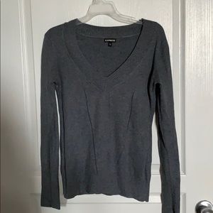 Gray Express Sweater